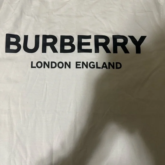 Burberry Cream Tee - Picture 2 of 3
